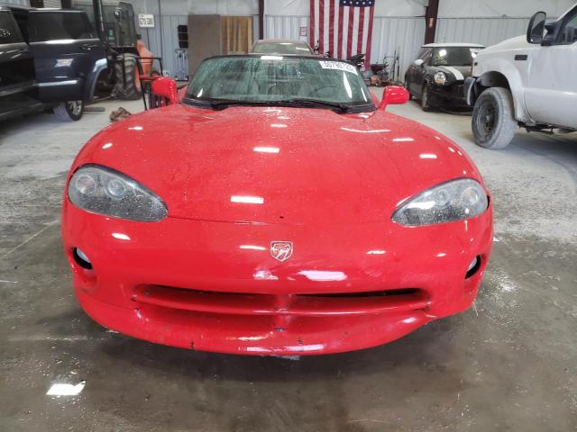 1B3BR65E2SV200648 - 1995 DODGE VIPER RT-10 RED photo 5