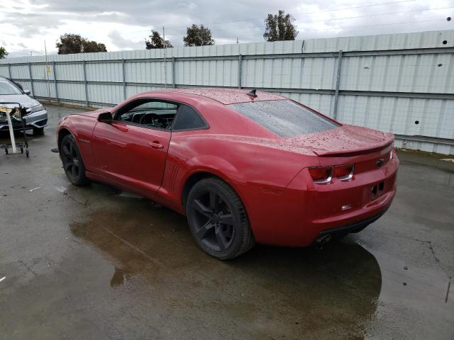 2G1FK1EJ5C9200421 - 2012 CHEVROLET CAMARO 2SS RED photo 2