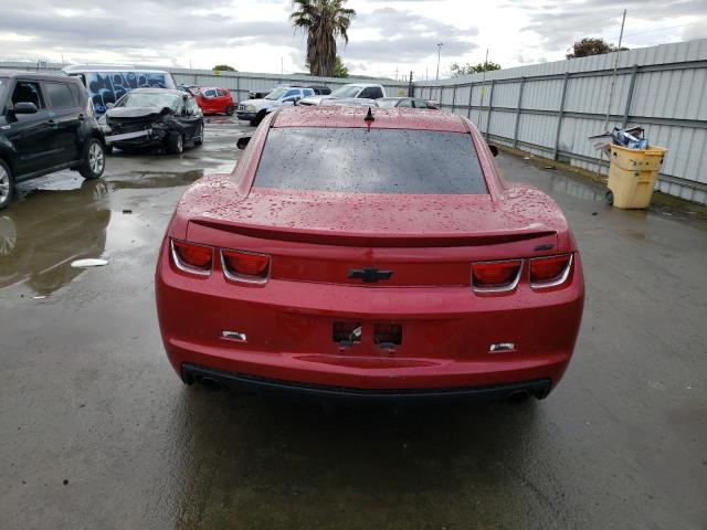 2G1FK1EJ5C9200421 - 2012 CHEVROLET CAMARO 2SS RED photo 6