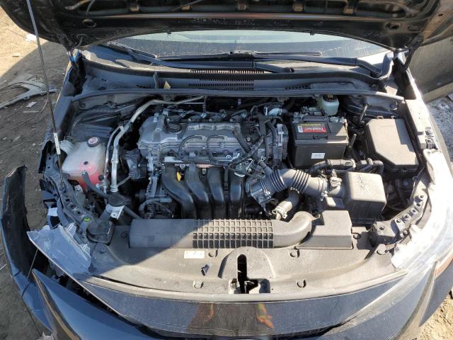 JTDEPMAE3NJ226439 - 2022 TOYOTA COROLLA LE შავი ფოტო 11