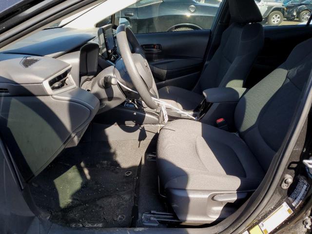 JTDEPMAE3NJ226439 - 2022 TOYOTA COROLLA LE შავი ფოტო 7