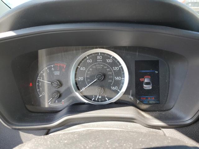 JTDEPMAE3NJ226439 - 2022 TOYOTA COROLLA LE შავი ფოტო 9