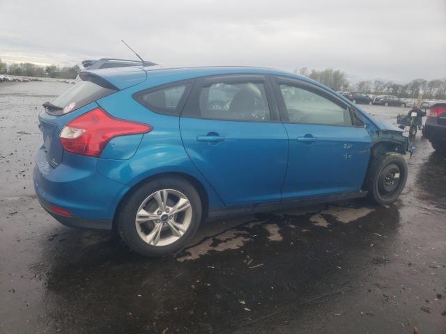 1FADP3K29EL108383 - 2014 FORD FOCUS SE BLUE photo 3