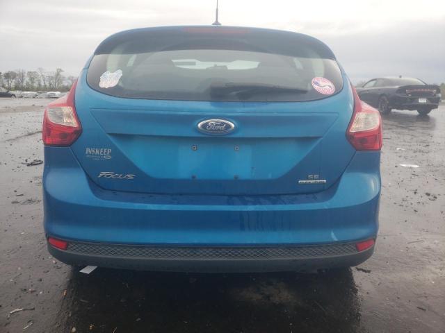 1FADP3K29EL108383 - 2014 FORD FOCUS SE BLUE photo 6