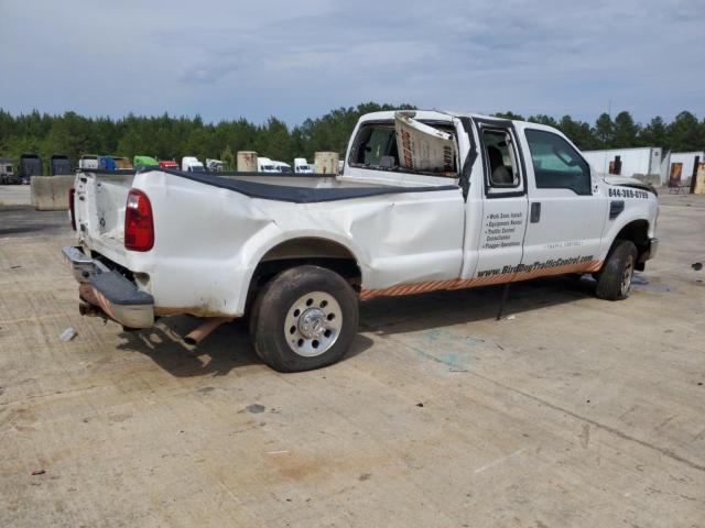 1FTSX21539EA80128 - 2009 FORD F250 SUPER DUTY WHITE photo 3