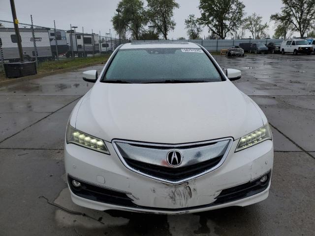 19UUB3F77FA006416 - 2015 ACURA TLX ADVANCE WHITE photo 5