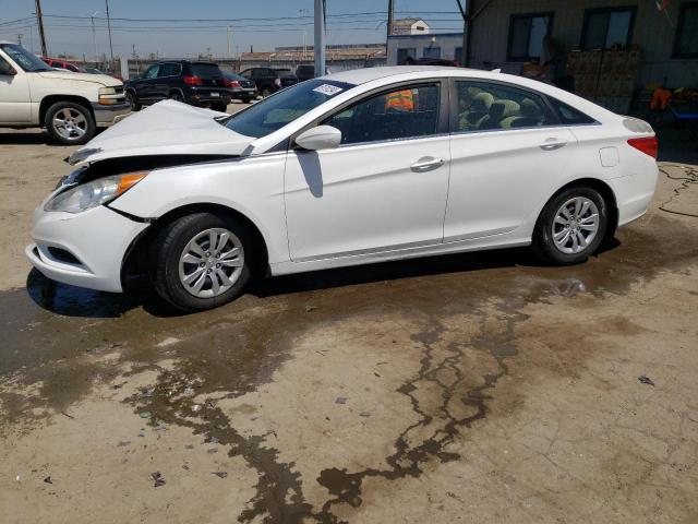 5NPEB4AC9DH593320 - 2013 HYUNDAI SONATA GLS WHITE photo 1