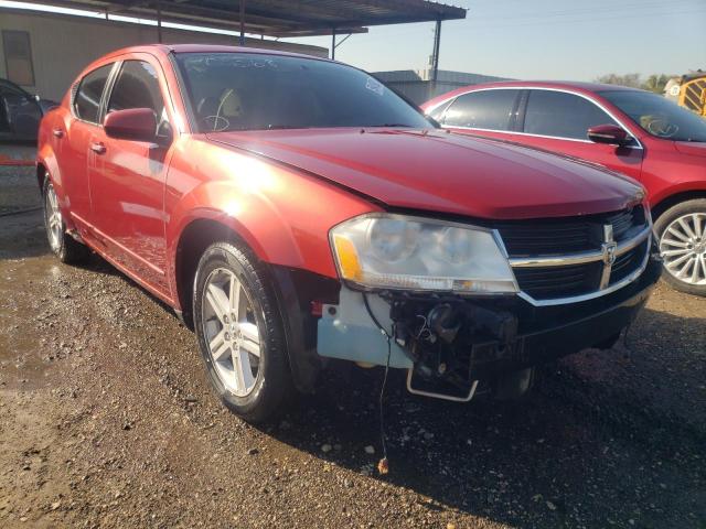 1B3CC5FB6AN231310 - 2010 DODGE AVENGER R/T RED photo 1