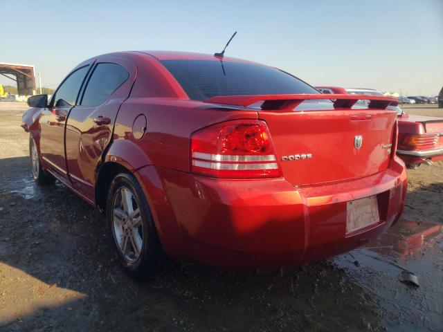 1B3CC5FB6AN231310 - 2010 DODGE AVENGER R/T RED photo 3