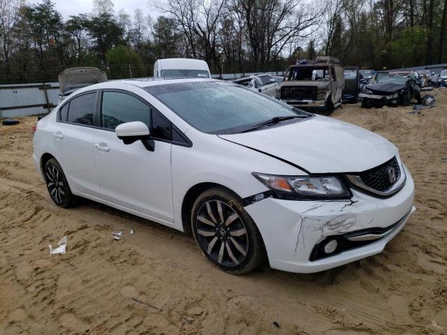 19XFB2F90FE206196 - 2015 HONDA CIVIC EXL 白色 照片 4