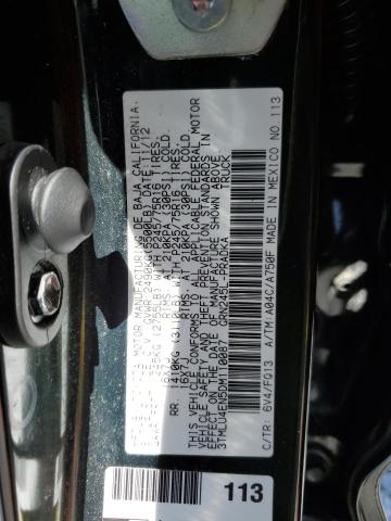 3TMLU4EN5DM110087 - 2013 TOYOTA TACOMA DOUBLE CAB Կանաչ լուսանկար 12