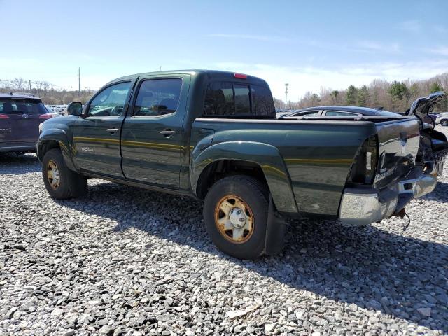 3TMLU4EN5DM110087 - 2013 TOYOTA TACOMA DOUBLE CAB Կանաչ լուսանկար 2