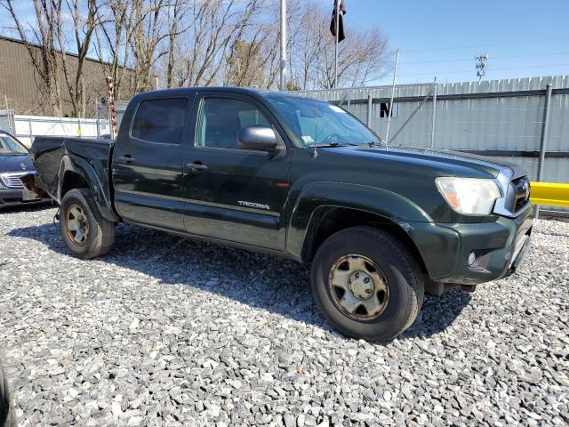 3TMLU4EN5DM110087 - 2013 TOYOTA TACOMA DOUBLE CAB Կանաչ լուսանկար 4