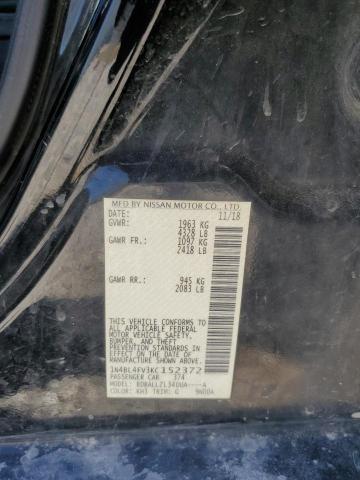 1N4BL4FV3KC152372 - 2019 NISSAN ALTIMA PLATINUM BLACK photo 12