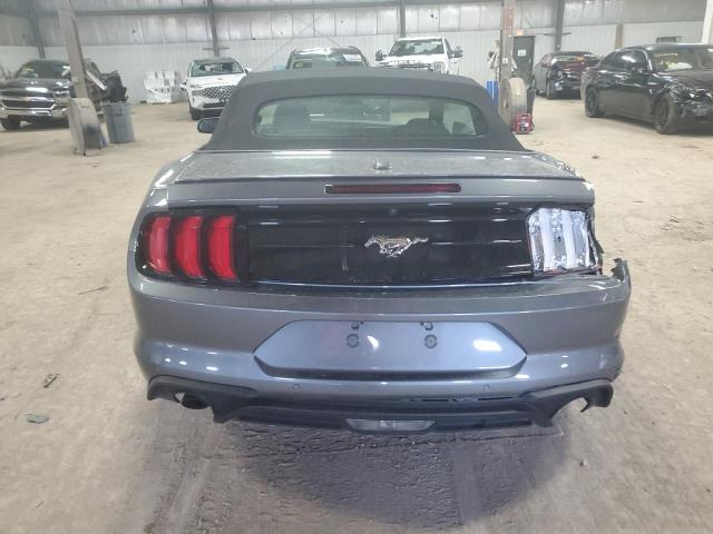 1FATP8UH5N5124112 - 2022 FORD MUSTANG GRAY photo 6