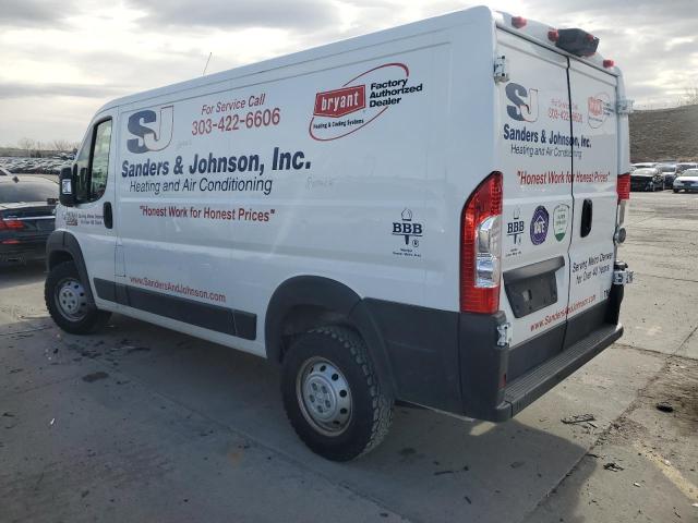 3C6TRVAG6KE557167 - 2019 RAM PROMASTER 1500 STANDARD WHITE photo 2