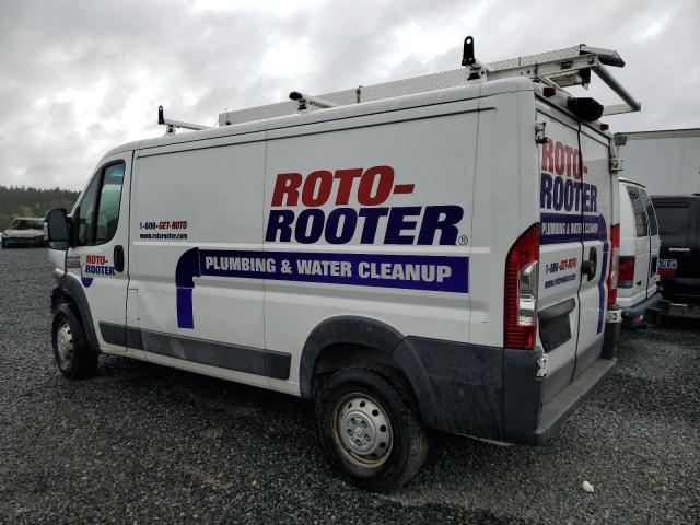 3C6TRVAG5GE107906 - 2016 DODGE PROMASTER 1500 STANDARD WHITE photo 2