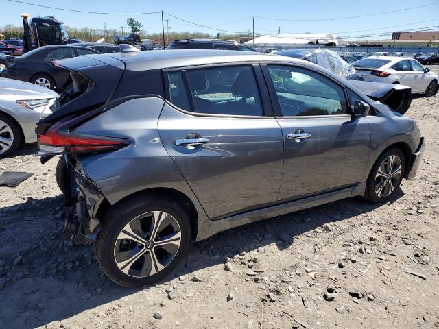 1N4AZ1CV9NC558626 - 2022 NISSAN LEAF SV SILVER photo 3