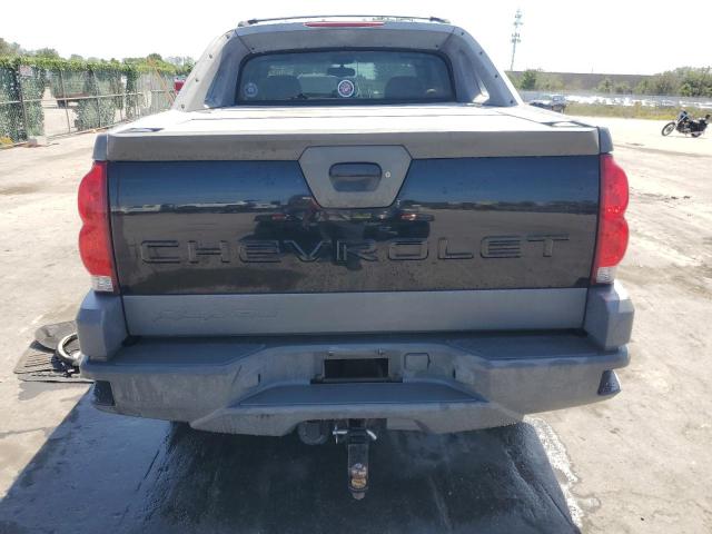 3GNEC13T12G125913 - 2002 CHEVROLET AVALANCHE C1500 BLACK photo 6