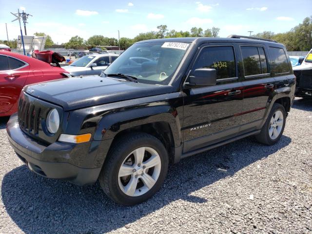 1C4NJPFAXHD160919 - 2017 JEEP PATRIOT LATITUDE BLACK photo 1