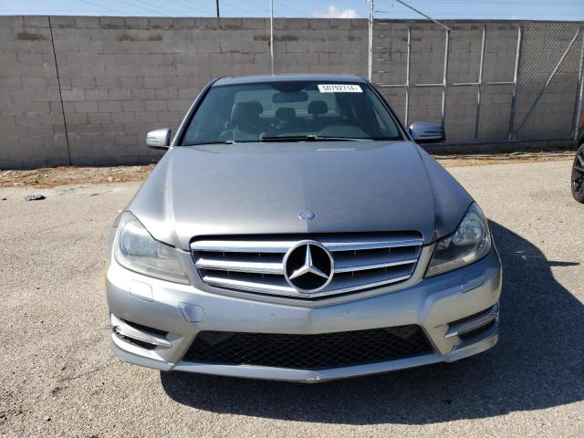 WDDGF4HB6EG163704 - 2014 MERCEDES-BENZ C 250 SILVER photo 5