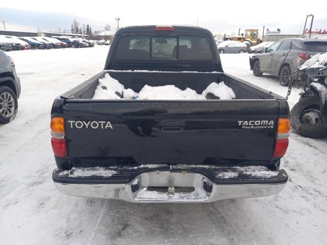 5TEGN92N91Z851132 - 2001 TOYOTA TACOMA DOUBLE CAB PRERUNNER BLACK photo 6