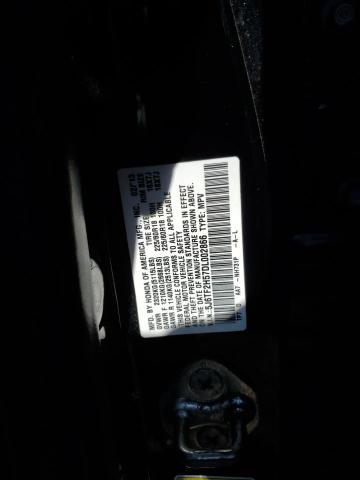 5J6TF2H57DL002866 - 2013 HONDA CROSSTOUR EXL შავი ფოტო 12