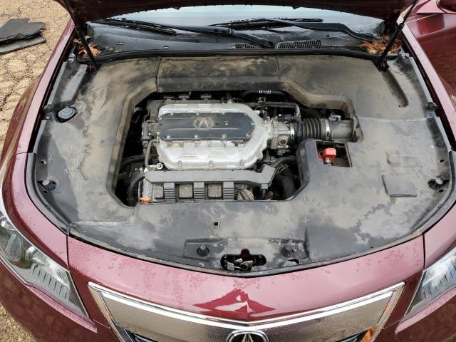 19UUA8F52DA013821 - 2013 ACURA TL TECH BURGUNDY photo 12