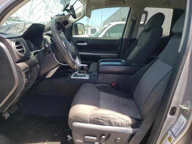 5TFRY5F10EX151917 - 2014 TOYOTA TUNDRA DOUBLE CAB SR/SR5 SILVER photo 7