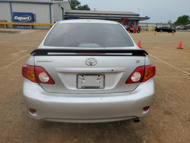 1NXBU40E09Z032030 - 2009 TOYOTA COROLLA BASE SILVER photo 6