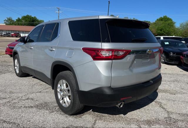 1GNERFKW0KJ315773 - 2019 CHEVROLET TRAVERSE LS SILVER photo 3