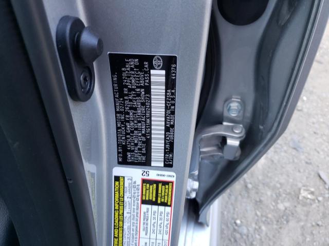 4T1G11AK1RU240273 - 2024 TOYOTA CAMRY SE NIGHT SHADE GRAY photo 12