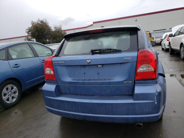 1B3HE78K77D289224 - 2007 DODGE CALIBER R/T BLUE photo 6