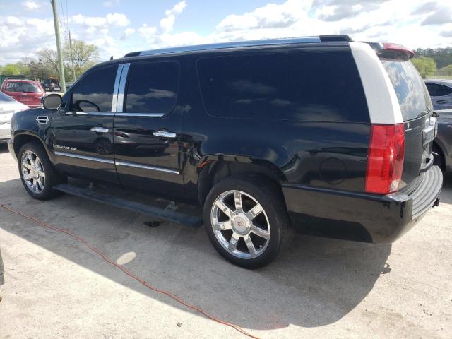 1GYFK668X7R373051 - 2007 CADILLAC ESCALADE ESV BLACK photo 2