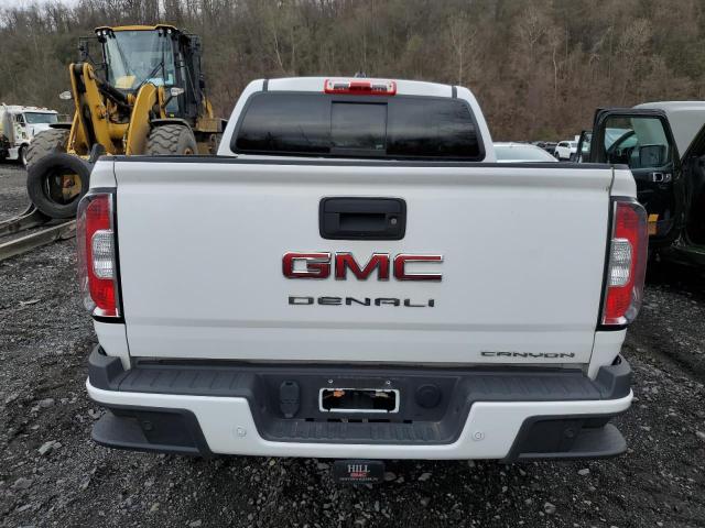 1GTG6EEN4M1147792 - 2021 GMC CANYON DENALI WHITE photo 6