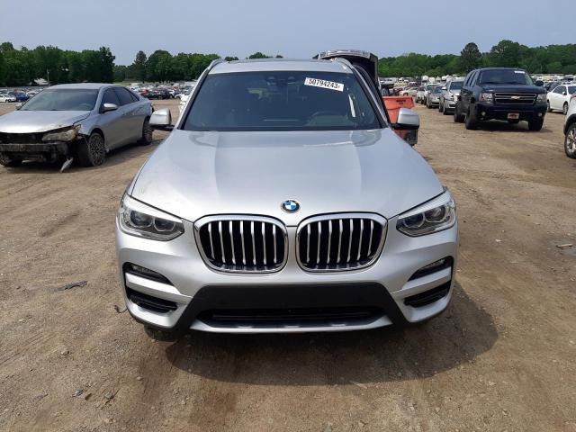 5UXTY5C08M9E87451 - 2021 BMW X3 XDRIVE30I SILVER photo 5