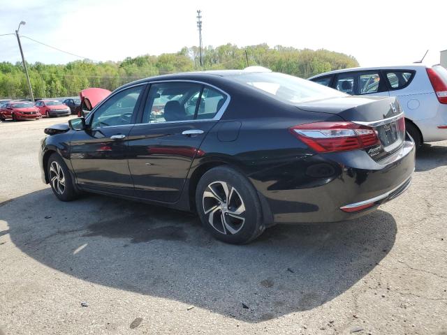 1HGCR2F39HA272554 - 2017 HONDA ACCORD LX BLACK photo 2