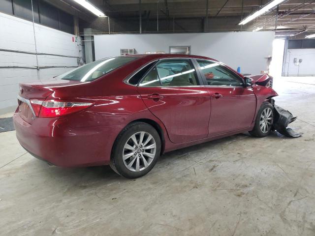 4T1BF1FK0HU633488 - 2017 TOYOTA CAMRY LE 栗色 照片 3