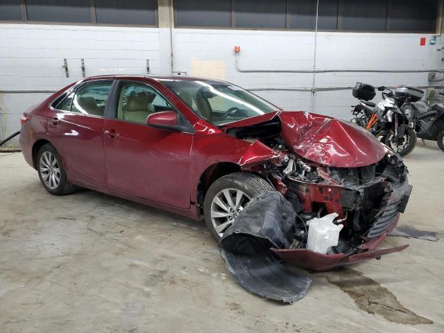 4T1BF1FK0HU633488 - 2017 TOYOTA CAMRY LE 栗色 照片 4