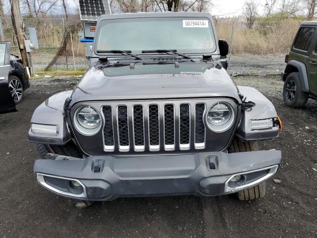 1C4JJXP64MW760147 - 2021 JEEP WRANGLER U SAHARA 4XE GRAY photo 5