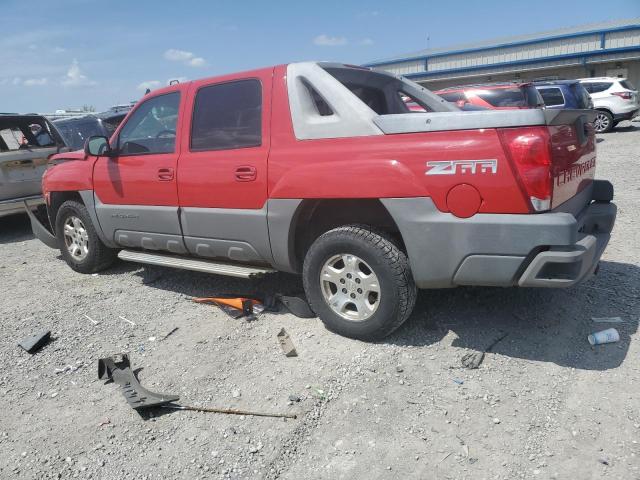 3GNEC13T82G348062 - 2002 CHEVROLET AVALANCHE C1500 RED photo 2