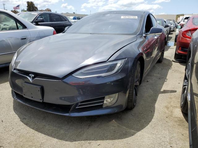 5YJSA1E27GF154836 - 2016 TESLA MODEL S Մոխրագույն լուսանկար 1