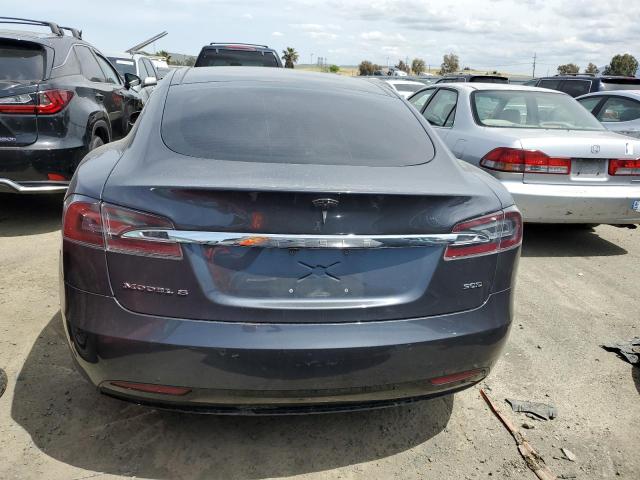 5YJSA1E27GF154836 - 2016 TESLA MODEL S Մոխրագույն լուսանկար 6