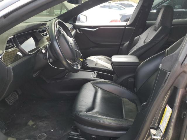 5YJSA1E27GF154836 - 2016 TESLA MODEL S Մոխրագույն լուսանկար 7