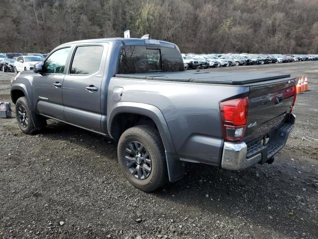 3TYCZ5ANXMT048851 - 2021 TOYOTA TACOMA DOUBLE CAB GRAY photo 2