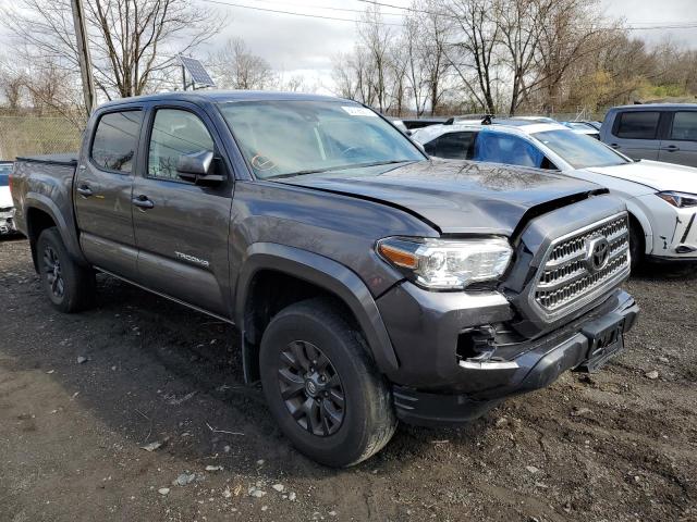 3TYCZ5ANXMT048851 - 2021 TOYOTA TACOMA DOUBLE CAB GRAY photo 4