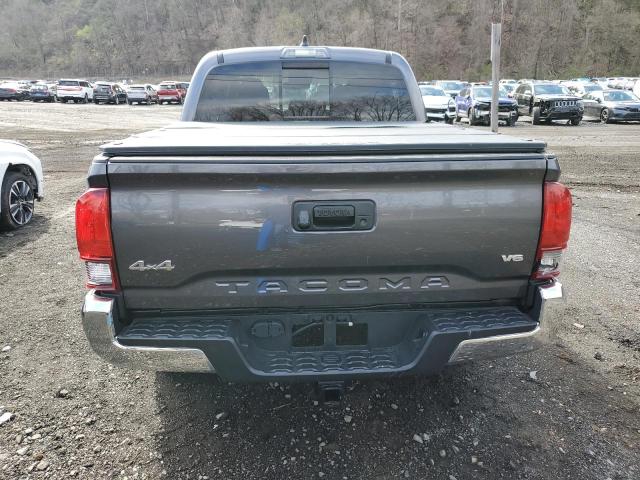 3TYCZ5ANXMT048851 - 2021 TOYOTA TACOMA DOUBLE CAB GRAY photo 6