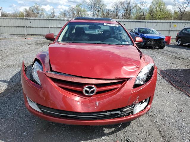 1YVHZ8CH9A5M42573 - 2010 MAZDA 6 I RED photo 5