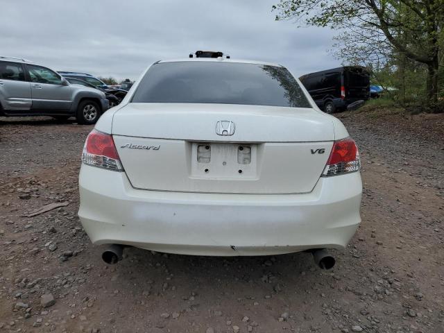 1HGCP36838A042175 - 2008 HONDA ACCORD EXL WHITE photo 6