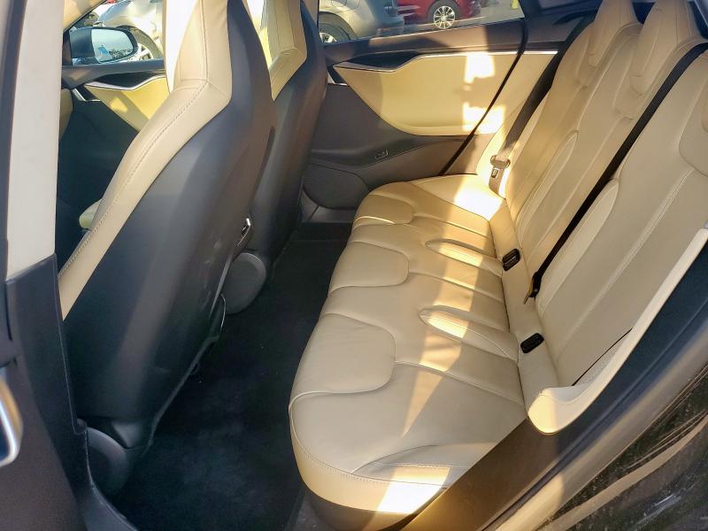 5YJSA1CG0DFP15615 - 2013 TESLA MODEL S BLACK photo 10